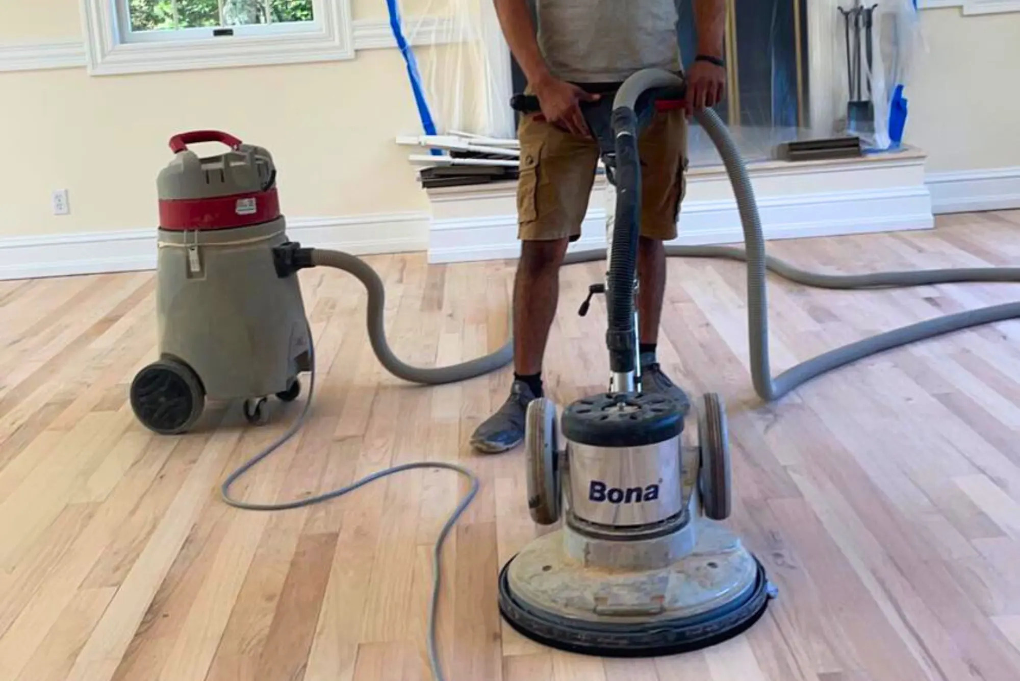 wood floor sanding