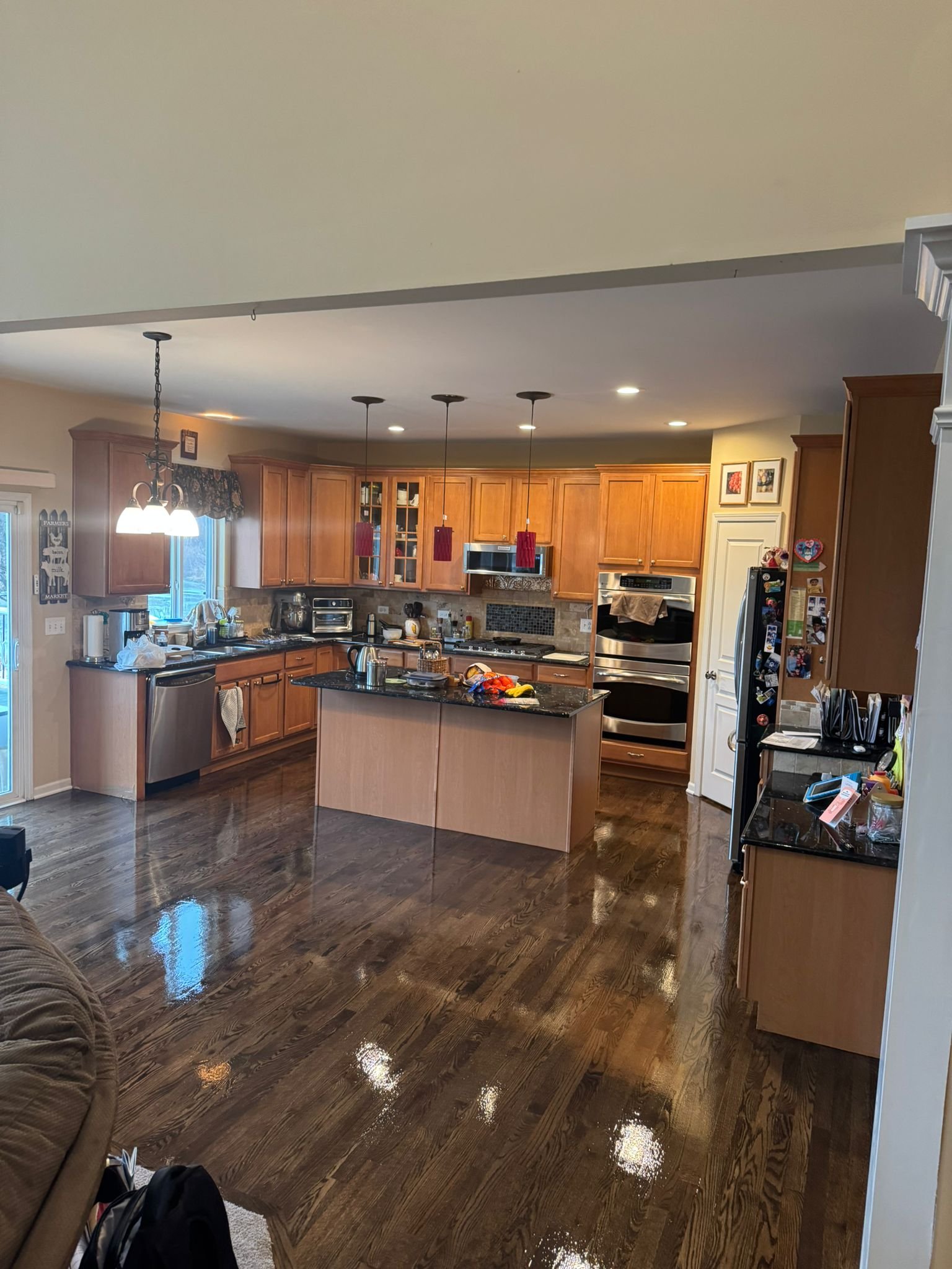 Wood floor repairs