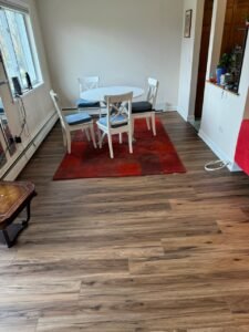 Commercial vinyl flooring installation service