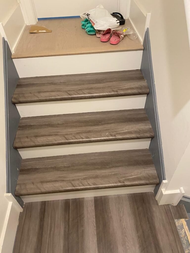 Modern laminate flooring installation in Rockford, IL