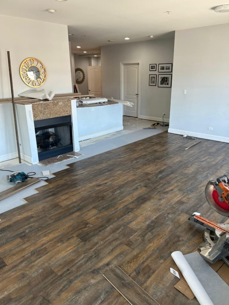 Expert vinyl flooring installation in Rockford, IL for homes & offices