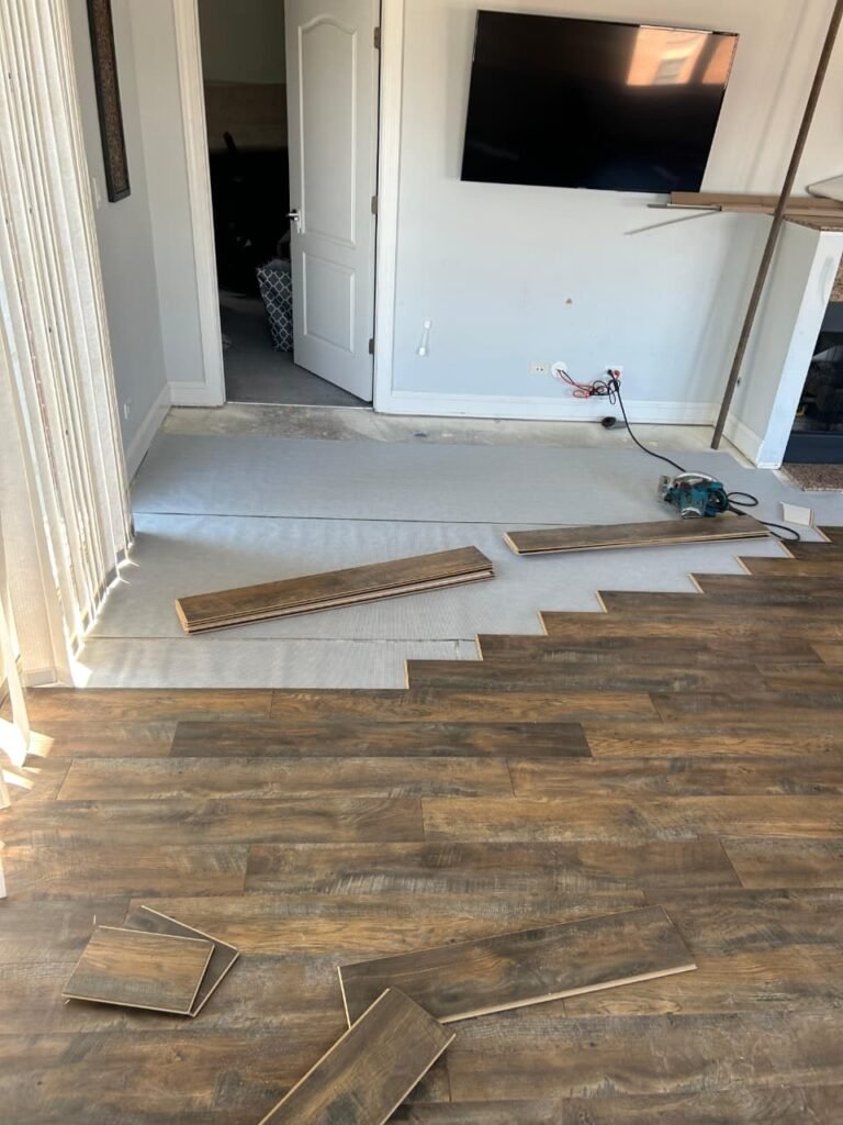 Expert vinyl flooring installation in Rockford, IL for homes & offices