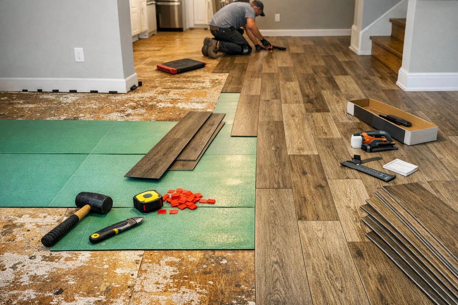 Vinyl Plank Flooring (LVP) in Rockford, IL